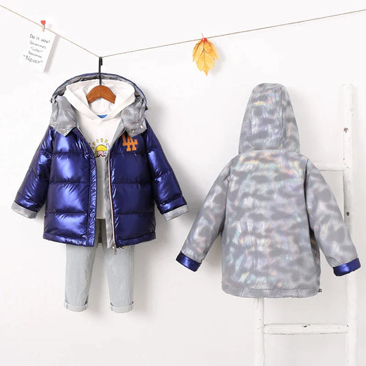 Boys Winter Warm Hooded Coat