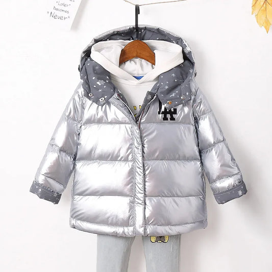 Girls Winter Warm Hooded Coat