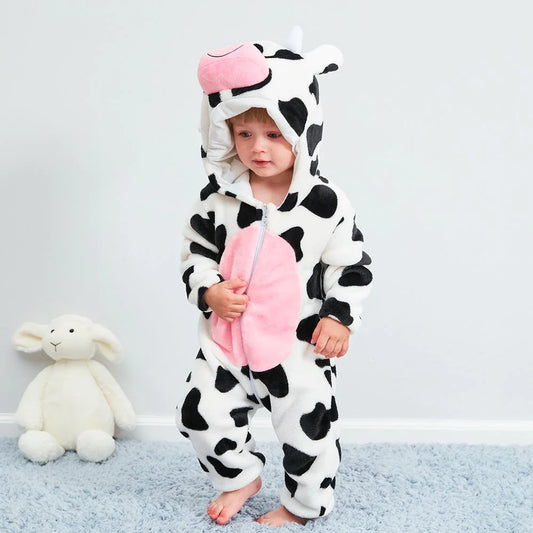 Cow Adorable Baby Rompers & Toddler Jumpsuits