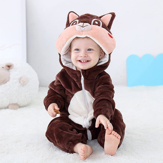 Squirrel Adorable Baby Rompers & Toddler Jumpsuits