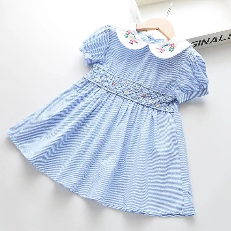 Kids Girl Vintage Floral Summer Dresses