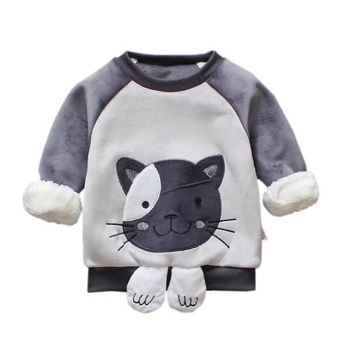 Cat Kids Boy-Girl Winter Sweat shirts