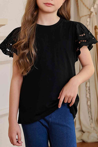 Girl Round Neck T-Shirt