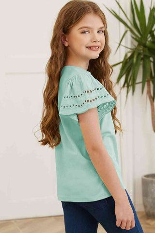 Girl Round Neck T-Shirt